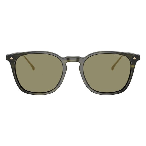 New GIORGIO ARMANI Green Square AR8226T 6208/2A Sunglasses Women - Picture 2 of 6